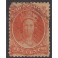 Victoria 10c rojo